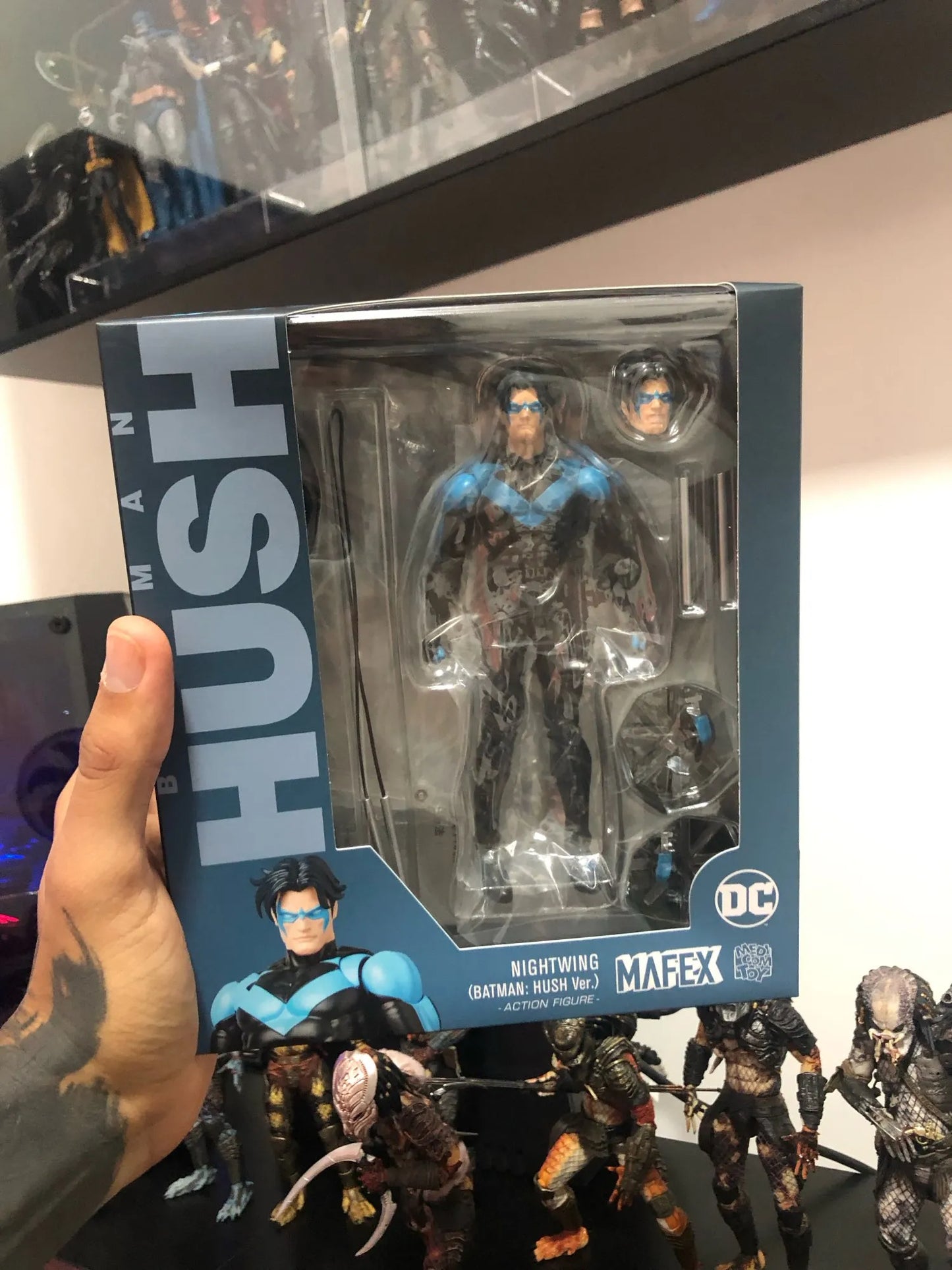 Asa Noturna: Batman Hush | Action Figure MAFEX | Medicom Original