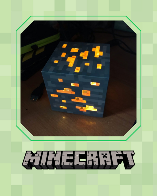 Lâmpada de minério - Minecraft