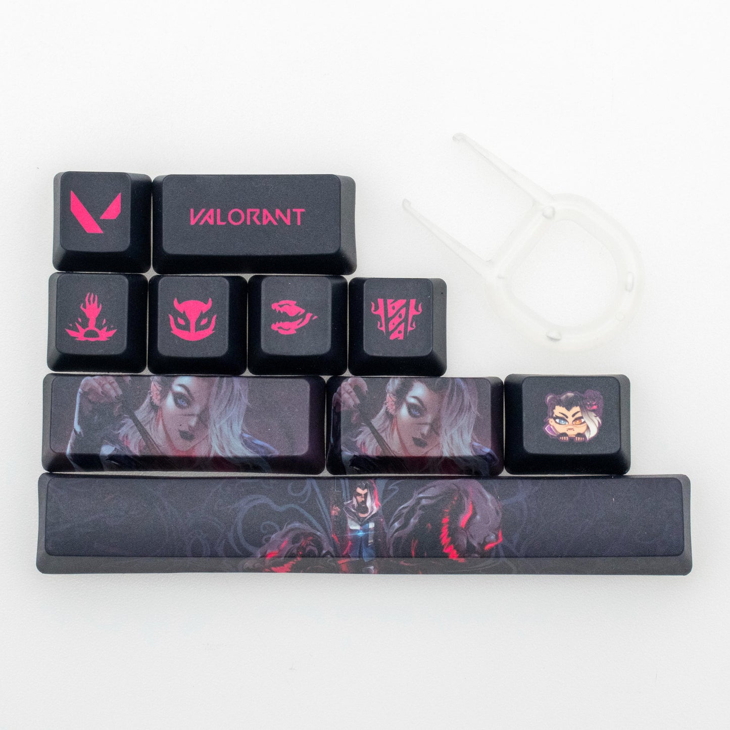 Fade - Valorant - Keycaps ( Chave PBT ) personalizado