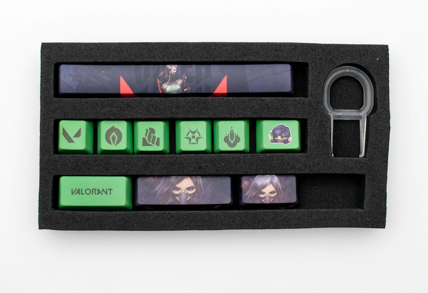 Viper - Valorant - Keycaps ( Chave PBT ) personalizado