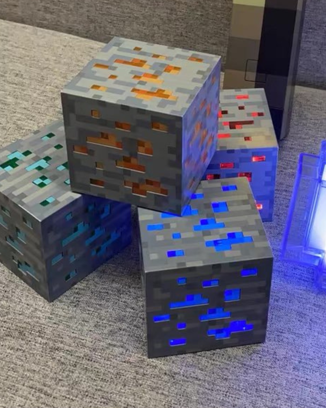 Lâmpada de minério - Minecraft