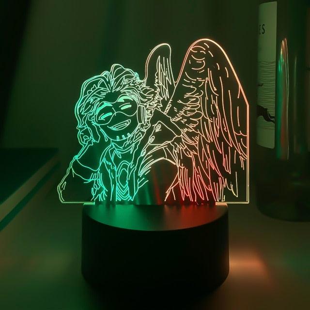 Luminária Led cores Duplas | Boku no Hero academia - Kitsune | Loja Geek