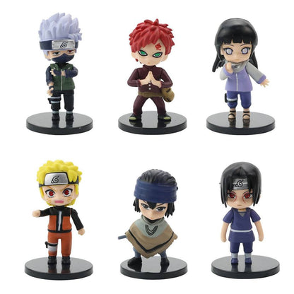 Miniaturas Naruto | 12 unidades - Kitsune | Loja Geek
