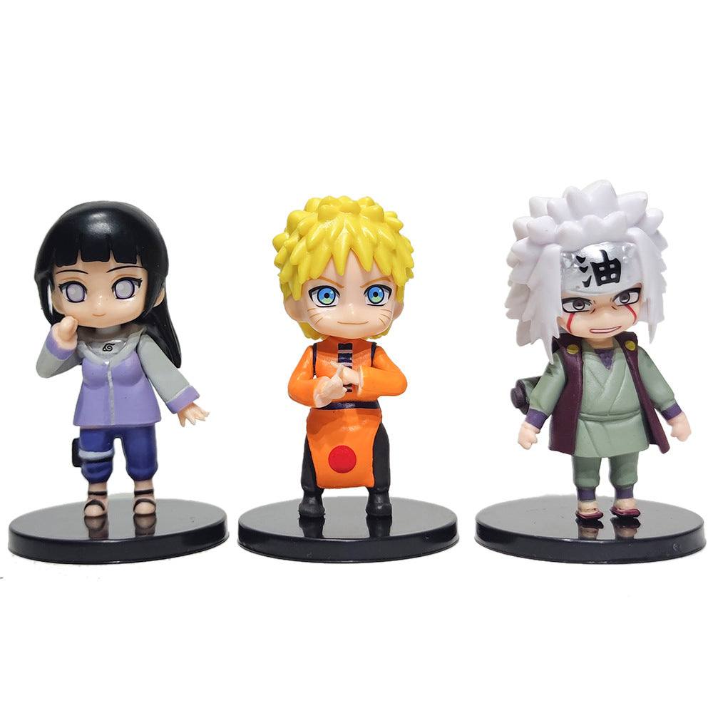 Miniaturas Naruto | 12 unidades - Kitsune | Loja Geek