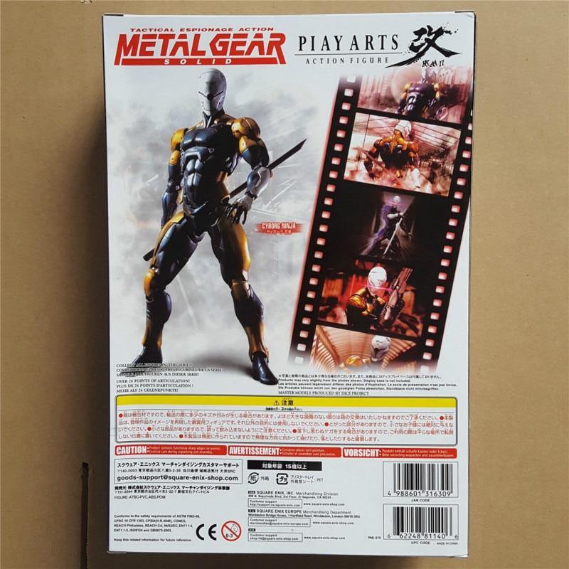 Play arts | Solid Gray Fox | Metal Gear - Kitsune | Loja Geek