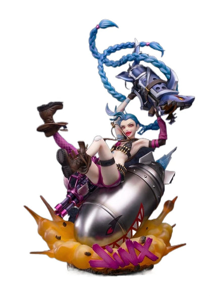 Jinx action figure 35cm - League of Legends