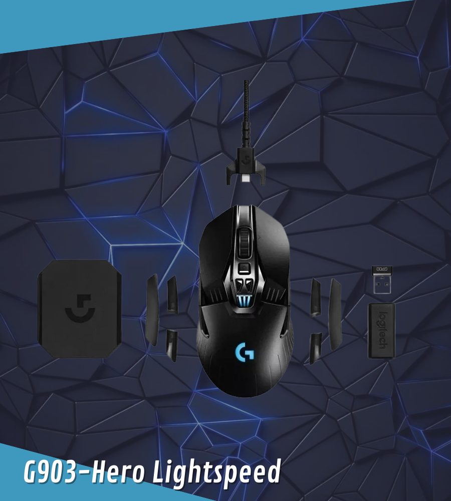 Mouse Logitech G903 Hero Lightspeed