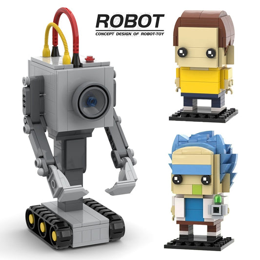 Quebra-cabeça(blocos) rick and morty
