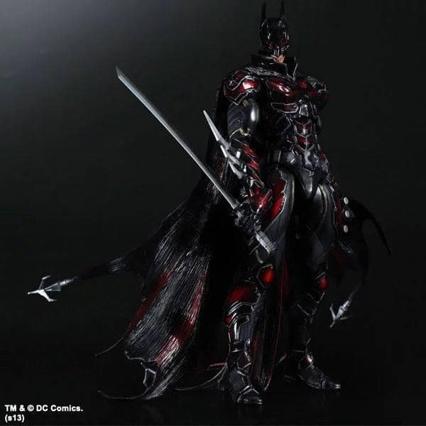 Batman Arkhan knight edição especial vermelho | Play arts kai