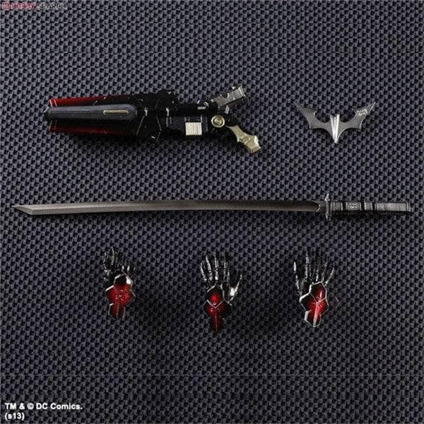 Batman Arkhan knight edição especial vermelho | Play arts kai