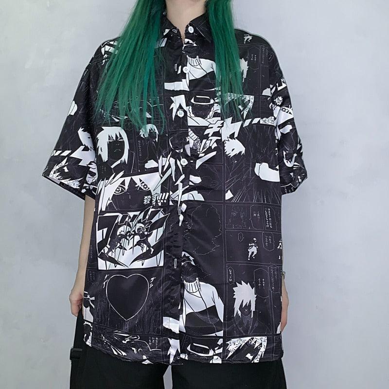 Camisa manga curta feminina - Kitsune | Loja Geek