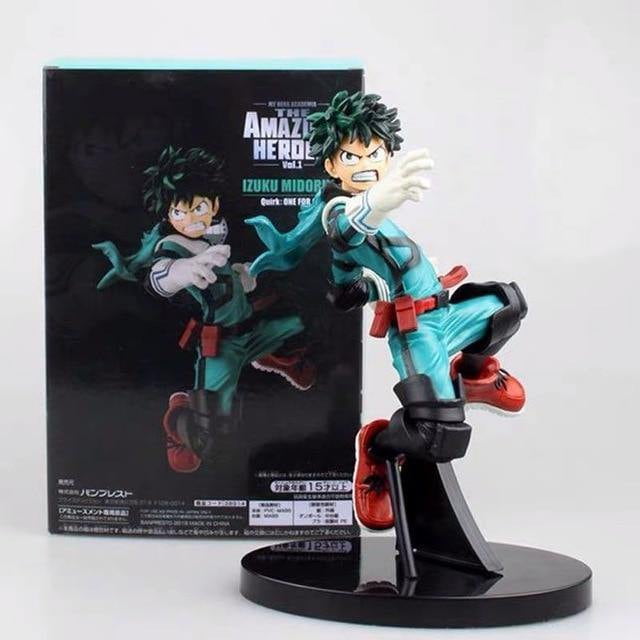 Figura de ação - Boku no Hero Academia - Izuku Midoriya 17cm - Kitsune | Loja Geek