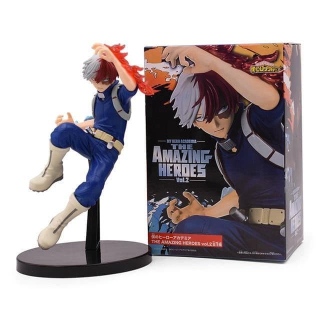 Figura de ação - Boku no Hero Academia - Todoroki Shoto 19cm - Kitsune | Loja Geek