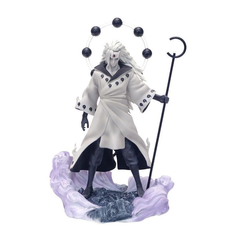 Figura de ação Naruto | Uchiha Madara 28cm - Kitsune | Loja Geek