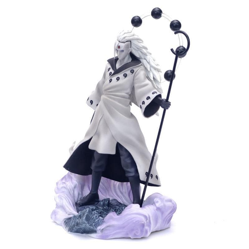 Figura de ação Naruto | Uchiha Madara 28cm - Kitsune | Loja Geek
