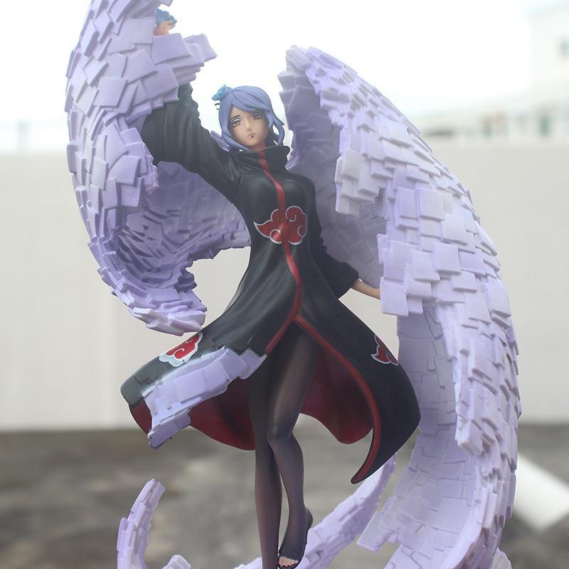 Figura de ação - Naruto shippuden - Konan - 39cm - Kitsune | Loja Geek