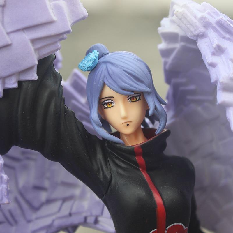 Figura de ação - Naruto shippuden - Konan - 39cm - Kitsune | Loja Geek