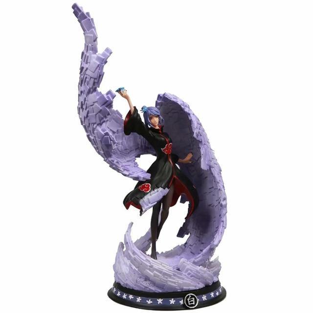 Figura de ação - Naruto shippuden - Konan - 39cm - Kitsune | Loja Geek