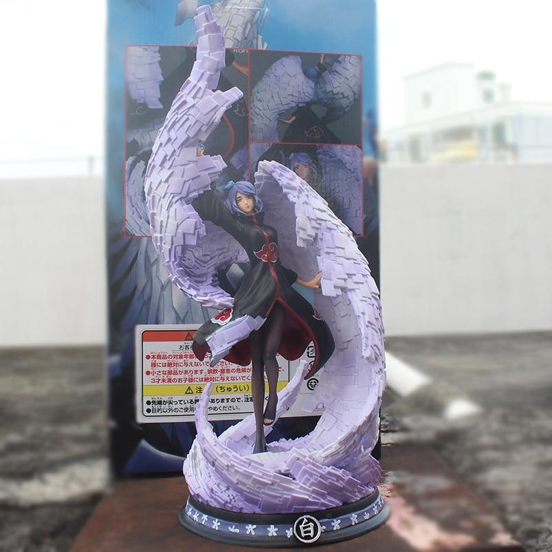 Figura de ação - Naruto shippuden - Konan - 39cm - Kitsune | Loja Geek