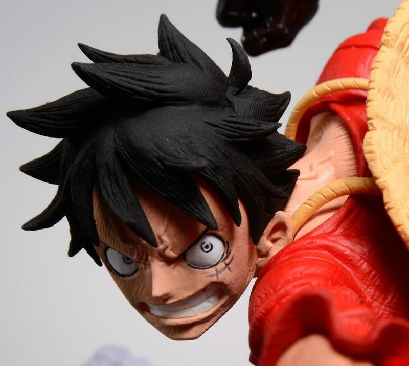 Figura de ação - One Piece - Monkey D. Luffy - 14cm - Kitsune | Loja Geek