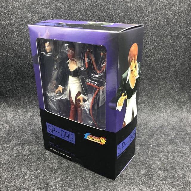 FIgura de ação | KOF The King Of Fighters | ( Kyo Kusanagi / Iori Yagami ) - Kitsune | Loja Geek