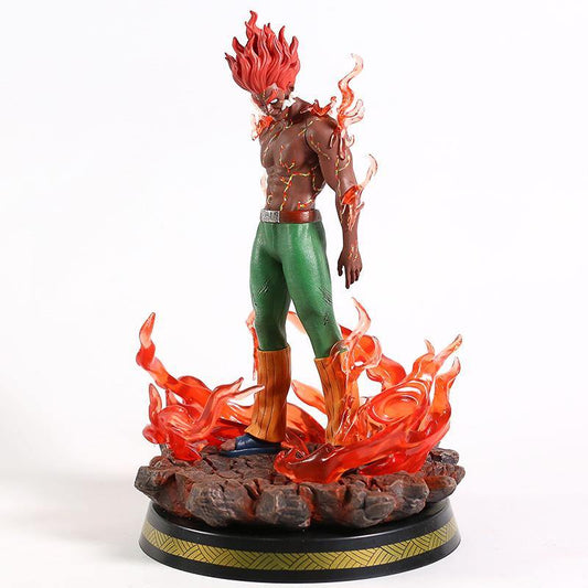 Figura de ação | Naruto | Might Guy oito portões - Kitsune | Loja Geek