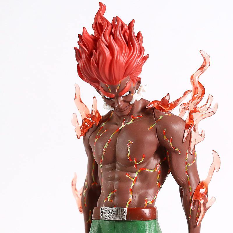 Figura de ação | Naruto | Might Guy oito portões - Kitsune | Loja Geek