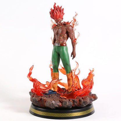Figura de ação | Naruto | Might Guy oito portões - Kitsune | Loja Geek