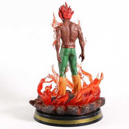 Figura de ação | Naruto | Might Guy oito portões - Kitsune | Loja Geek