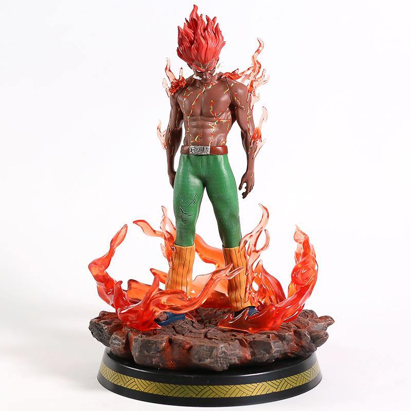 Figura de ação | Naruto | Might Guy oito portões - Kitsune | Loja Geek