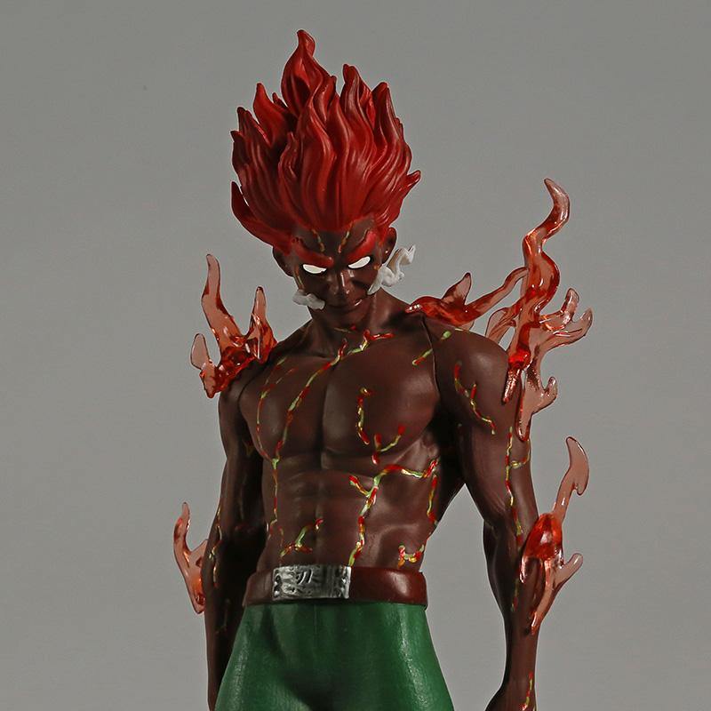 Figura de ação | Naruto | Might Guy oito portões - Kitsune | Loja Geek