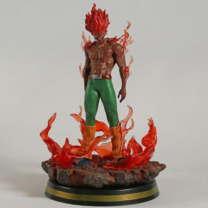 Figura de ação | Naruto | Might Guy oito portões - Kitsune | Loja Geek