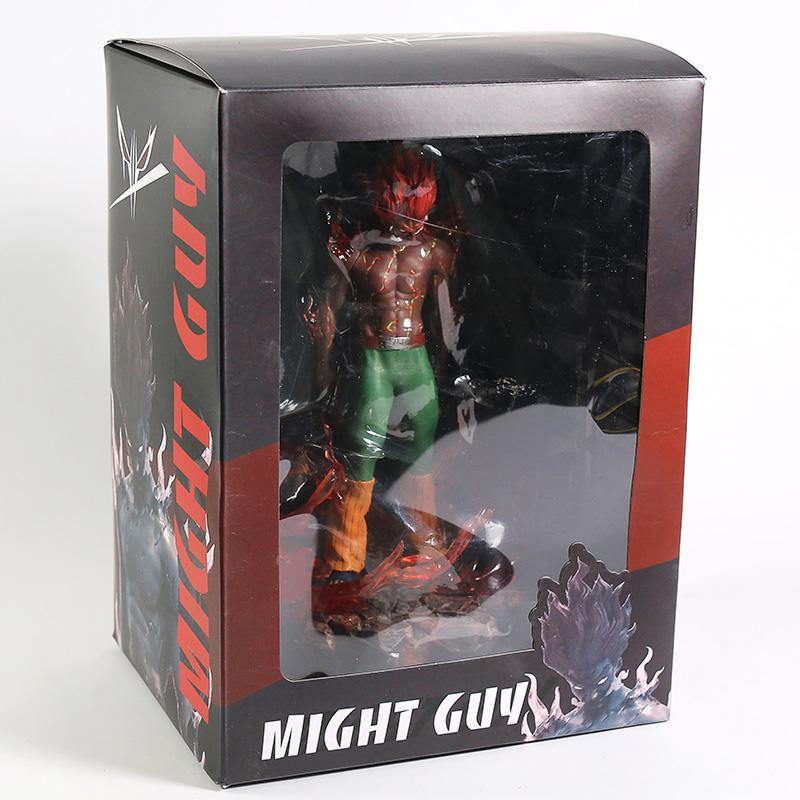 Figura de ação | Naruto | Might Guy oito portões - Kitsune | Loja Geek