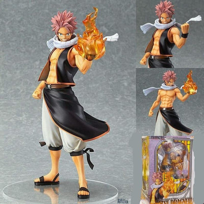 Figura de ação | Natsu | 23cm - Kitsune | Loja Geek