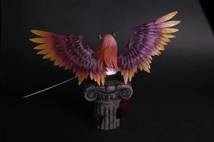 Figura de ação | Rage of Bahamut - Anjo negro Olivia - Kitsune | Loja Geek