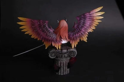 Figura de ação | Rage of Bahamut - Anjo negro Olivia - Kitsune | Loja Geek