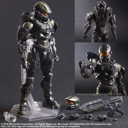 Figura de ação - Play Arts Kai - HALO 5 Guardians - Master Chief - Kitsune | Loja Geek