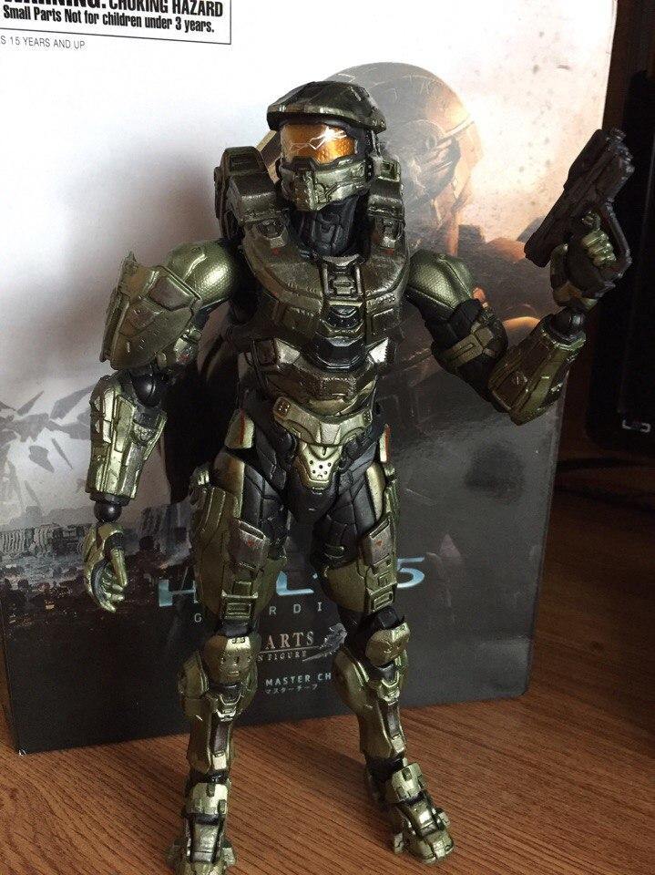 Figura de ação - Play Arts Kai - HALO 5 Guardians - Master Chief - Kitsune | Loja Geek