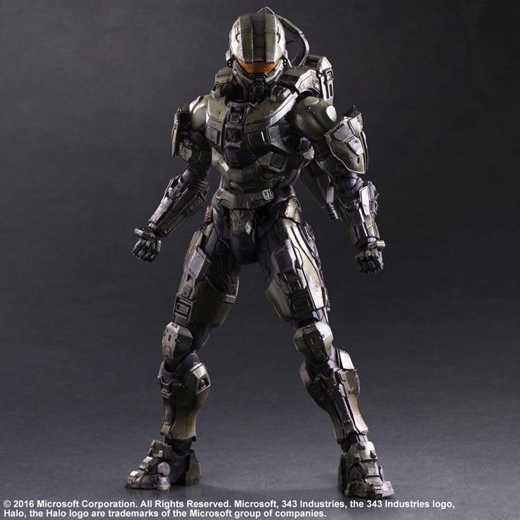 Figura de ação - Play Arts Kai - HALO 5 Guardians - Master Chief - Kitsune | Loja Geek