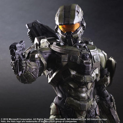 Figura de ação - Play Arts Kai - HALO 5 Guardians - Master Chief - Kitsune | Loja Geek