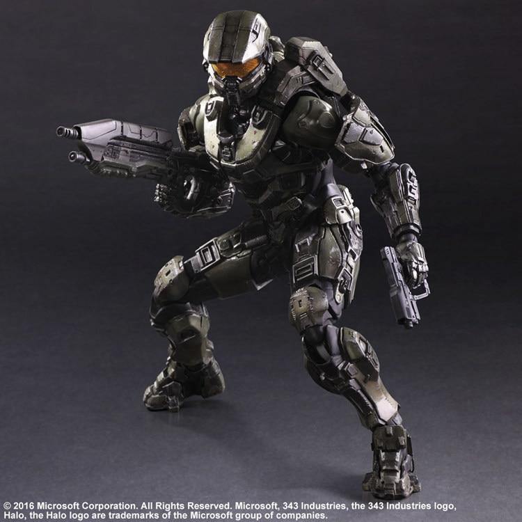 Figura de ação - Play Arts Kai - HALO 5 Guardians - Master Chief - Kitsune | Loja Geek