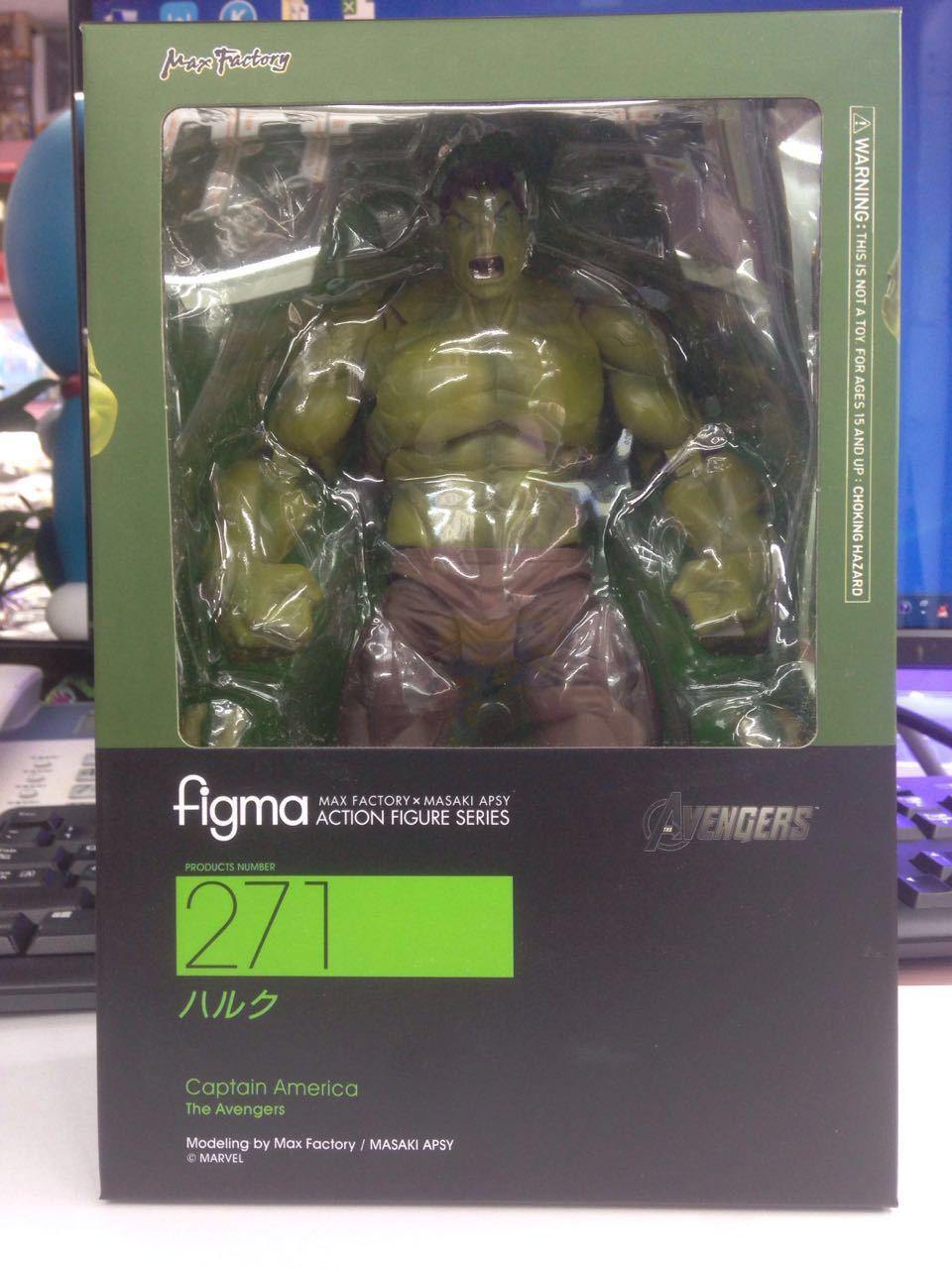 Hulk | Figma 271 | 17 cm - Kitsune | Loja Geek