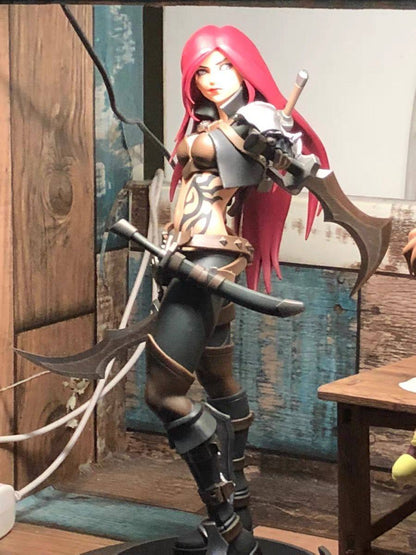 Katarina | League of legends | Figure Original Riot - Kitsune | Loja Geek