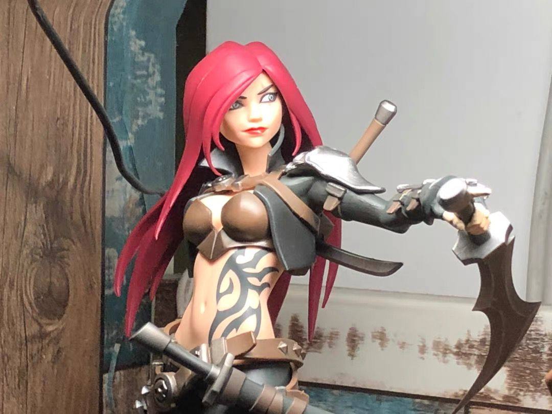 Katarina | League of legends | Figure Original Riot - Kitsune | Loja Geek