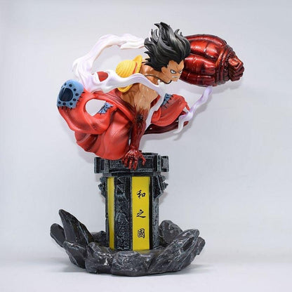 Luffy Gear Fourth Snake | Edição Prestigio - Kitsune | Loja Geek