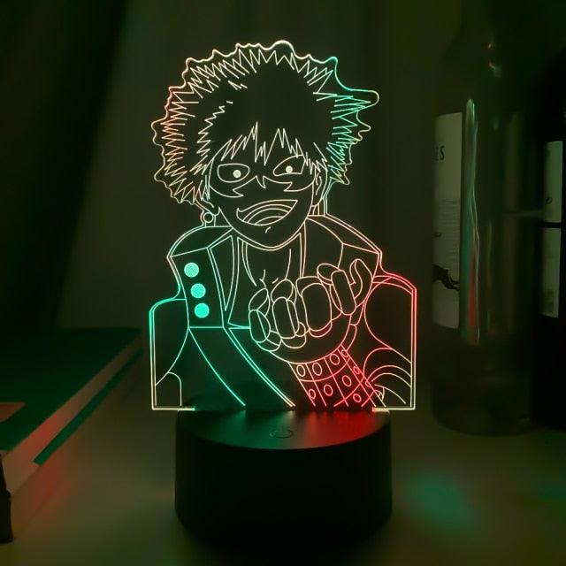 Luminária Led cores Duplas | Boku no Hero academia - Kitsune | Loja Geek