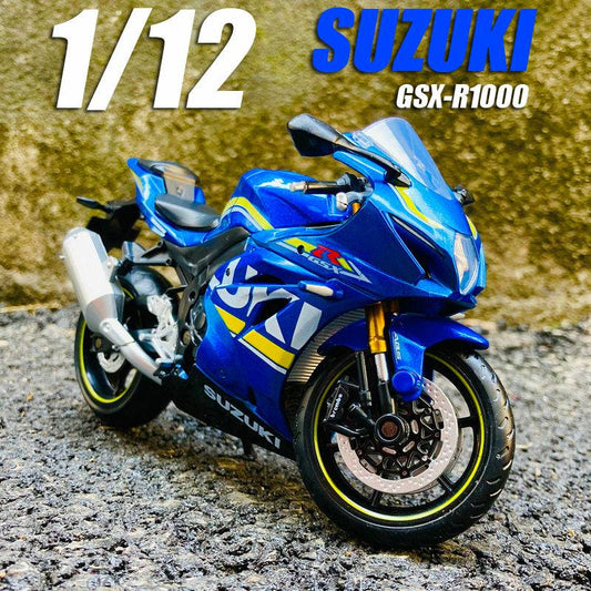Miniatura | SUZUKI GSX-R1000 | Metal 1:12 - Kitsune | Loja Geek