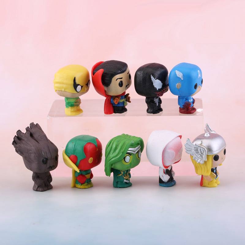 Miniaturas Marvel ( Estilo funko ) | 24 unidades - Kitsune | Loja Geek