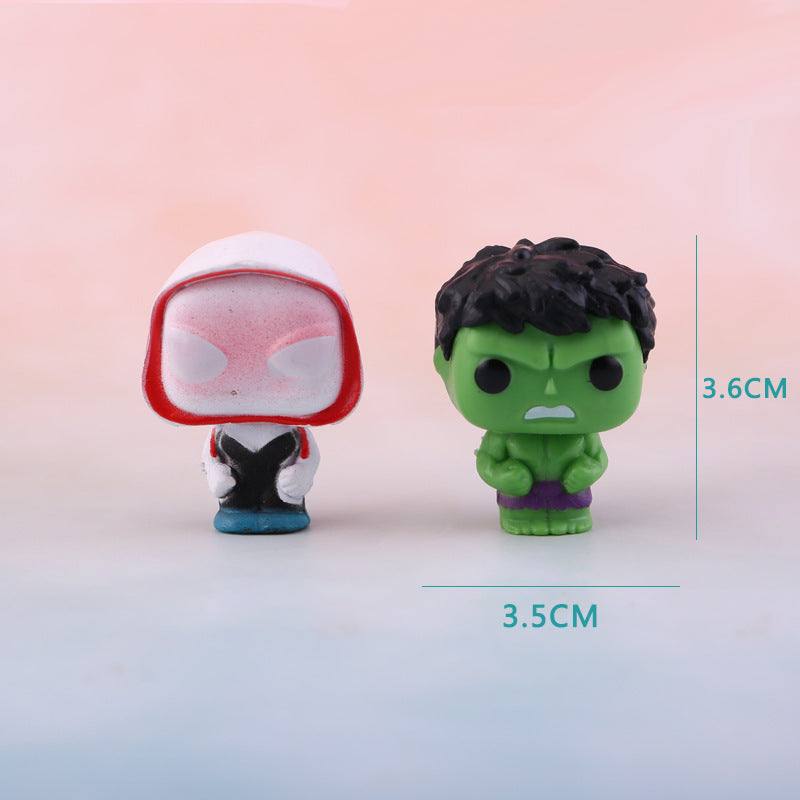 Miniaturas Marvel ( Estilo funko ) | 24 unidades - Kitsune | Loja Geek