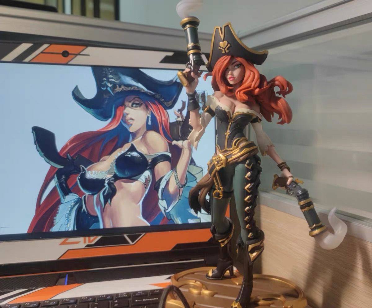 Miss Fortune | league of legends | Figure Original - Kitsune | Loja Geek